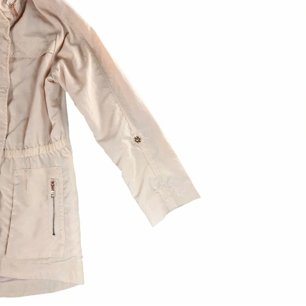 NWOT Tart Collection Women's Hooded Cory Rain Jacket In Cameo Rose Size Large - Picture 11 of 12